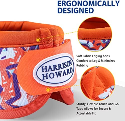 Harrison Howard Horse Bell Boots Overreach Bell Boots No-Turn Bell Boots for Horse-Durable Protective Hoof Boot