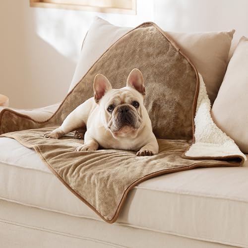 Bedsure Waterproof Dog Blankets for Medium Dogs Washable Soft Warm, 30"X40"