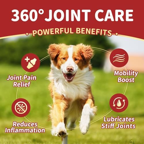 NATURE TARGET Glucosamine for Dogs, 120 Soft Chews, Chicken Flavor