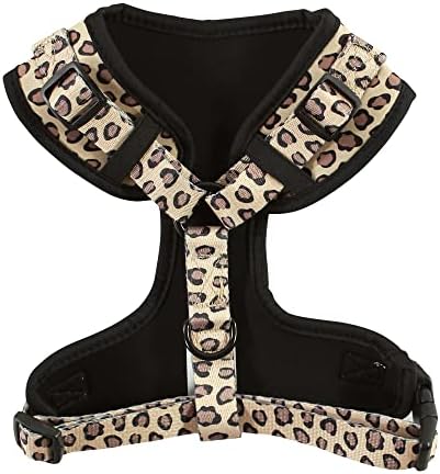 Luvable Friends Unisex Pet Harness, Leopard, Small