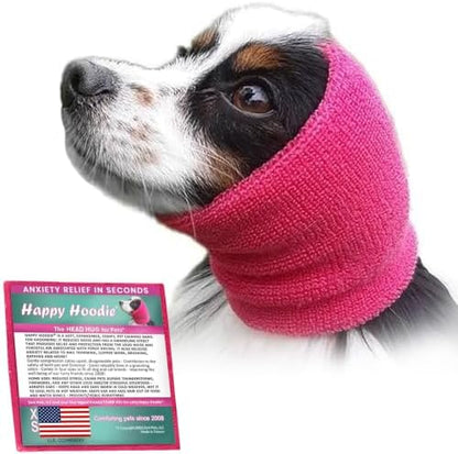 Happy Hoodie The Original Dog & Cat Calming Band for Noise & Anxiety Relief