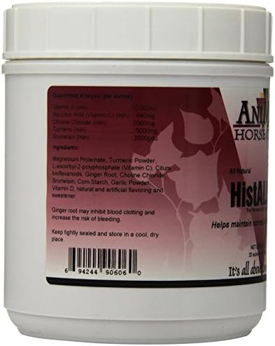 ANIMED Histall-H to Support Respiratory Health in Horses, 20-Ounce…