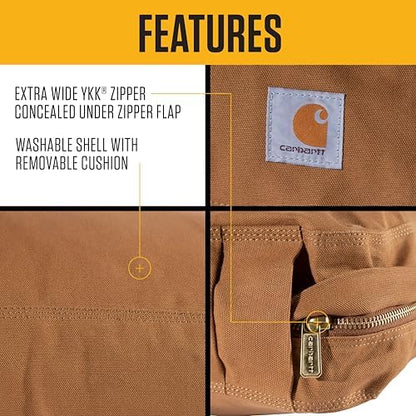 Carhartt Firm Duck Dog Bed Dark Brown M