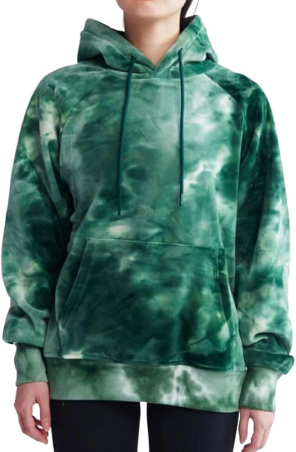 Spark Paws Human Hoodie - Premium Quality, Buttery Soft, Superior Comfort and Fit, Calming Fleece Interior, Suitable for All Styles – Green Skydye - XL