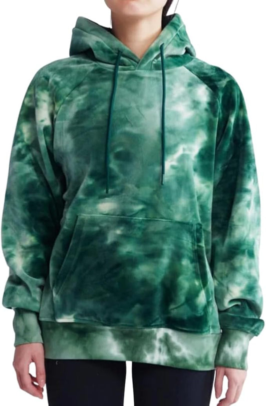 Spark Paws Human Hoodie - Premium Quality, Buttery Soft, Superior Comfort and Fit, Calming Fleece Interior, Suitable for All Styles – Green Skydye - XL