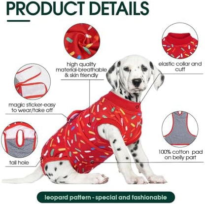 Kuoser Recovery Suit for Dogs After Surgery, Female Dog Onesie for Surgery