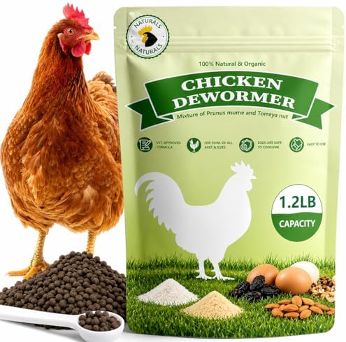 Natural Poultry Wellness Powder, Chili Flavor - Easy-Mix Feed Supplement for Chickens & Birds, Egg-Friendly Daily Support, 1.2 lb Resealable Pouch