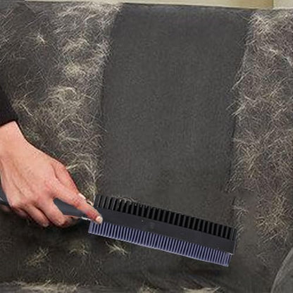 Premium Rubber Pet Hair Brush - Removes Hair from Couches & Pets' Coats B