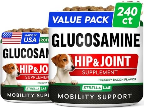 Advanced Glucosamine for Dogs, Chondroitin & MSM Hip Joint Supplement Chews