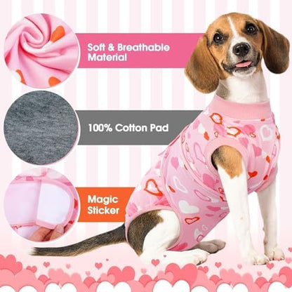 Kuoser Recovery Suit for Dogs After Surgery, Female Dog Onesie for Surgery