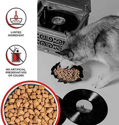 BIXBI Liberty Freeze-Dried Dog Food Topper & Treats, Beef – 98% Meat & Organs, No Refrigeration – USA Made, 12 oz