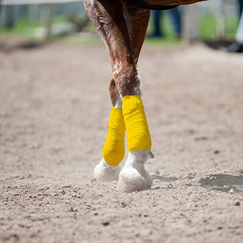 Horse Polo Wraps 2.5m Equestrian Leg Bandage Wrap Set of 4 Packs