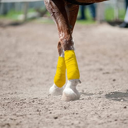 Horse Polo Wraps 2.5m Equestrian Leg Bandage Wrap Set of 4 Packs
