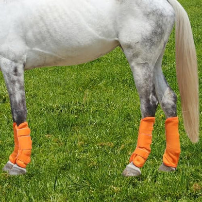 Horse Fly Boots, Mesh Fly Boots for Horse Set of 4, Equine Leg Protection