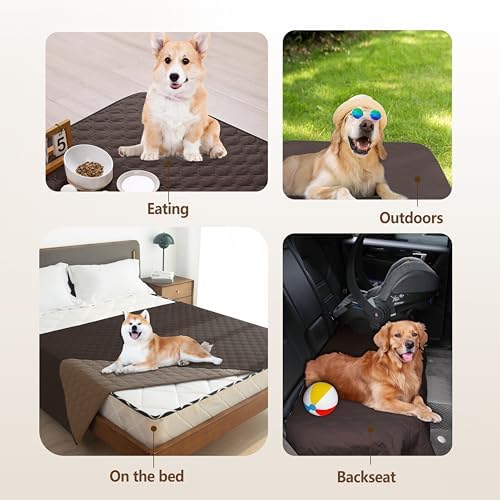 gogobunny Waterproof Blanket, Couch Covers for Dogs, Reversible Protector