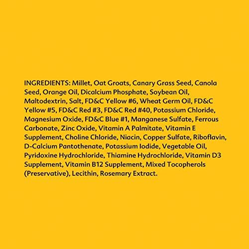 Wild Harvest Daily Blend Nutrition Diet for Parakeet, Canary and Finch, Orange Flavored, 10 Pounds (Pack of 2)