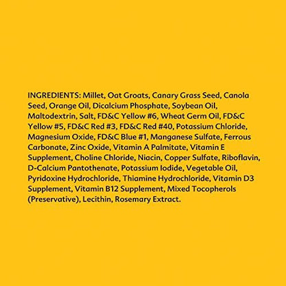 Wild Harvest Daily Blend Nutrition Diet for Parakeet, Canary and Finch, Orange Flavored, 10 Pounds (Pack of 2)