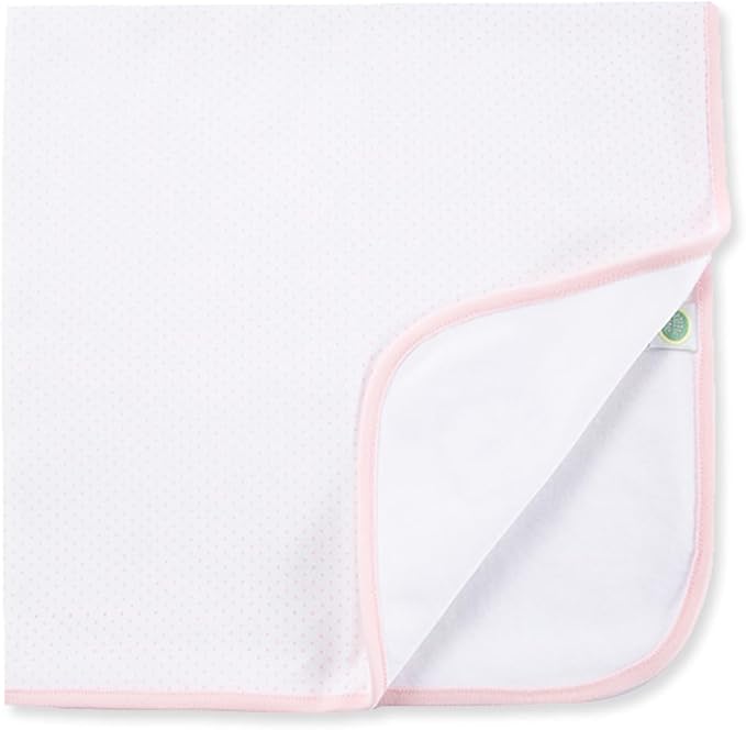 Little Me Blankets for Baby Girls' Thank Heaven for Little Girl's Swaddling Receiving Blanket