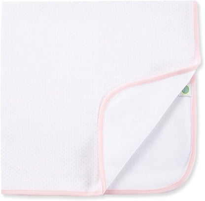 Little Me Blankets for Baby Girls' Thank Heaven for Little Girl's Swaddling Receiving Blanket