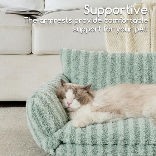 Hollypet Cat Bed Small Dog Orthopedic Couch Beds for Pets up to 20 lbs