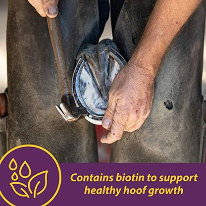 Horse Health Vita Biotin Crumbles Horse Hoof Supplement, Biotin Supplement Supports Healthy Hoof Growth, Strong Walls, Prevents Cracks & Chipping, 3 lbs, 48-Day Supply