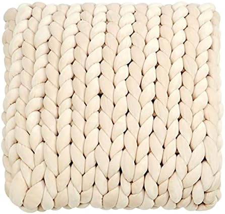 Casaphoria Chunky Yarn for Hand & Arm Knitting, Super Soft Giant Yarn Blanket for Pets & Pillows (Beige, 3Lbs)