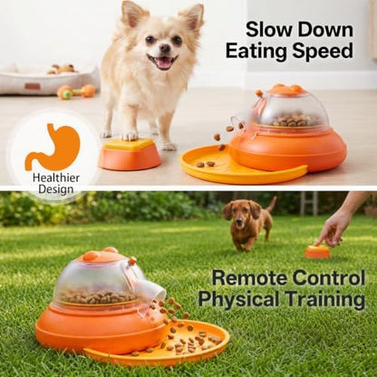 Dog Puzzle Feeder Toy, Slow Feeder Dog Bowls, Interactive IQ Training
