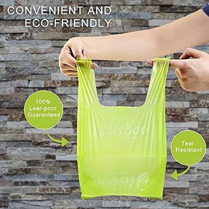 USBOO Disposable Diaper Bags, 300 Count, Green