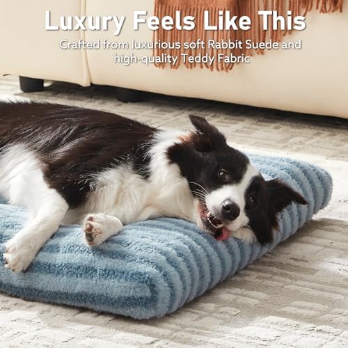 FURTIME Washable XL Dog Bed for Extra Large Dogs, Deluxe Dog Crate Beds