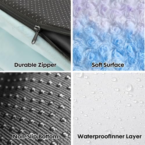 BFPETHOME Orthopedic Washable Dog Bed, Sleeping Couch for Large Senior Dogs