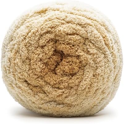 Bernat Blanket Extra Thick Perfect Phasing Chunky Yarn, Golden