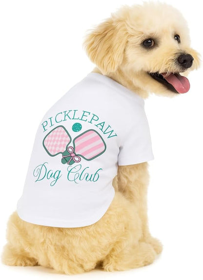 Luxury Designer Dog T Shirt – Trendy Puppy Clothes for Small Dogs, Fashion Pet Tee for French Bulldogs & Chihuahuas, Everything Chic Dog Apparel