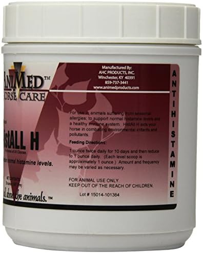 ANIMED Histall-H to Support Respiratory Health in Horses, 20-Ounce…