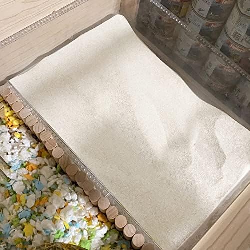 DR.DUDU 6.6lb Hamster Sand for Sand Bath, Hamster Cage Accessories(White)