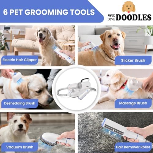 Dog Grooming Vacuum, Professional Use & Home Pet Grooming Vacuum for Dogs