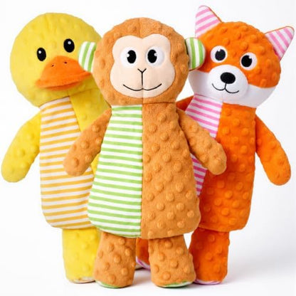 No Stuffing No Squeak Plush Dog Chew Toys