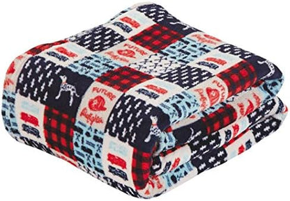Valerian Luxury Velvet Super Soft Light Weight Blanket Prints Fleece Throw - All Year Round Home Decor, Fuzzy Warm and Cozy Throws, Couch and Gift, 50 x 60inch,Fireman