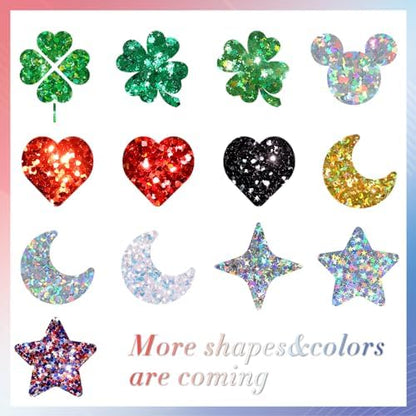Laza 2g Stars Glitter for Independence Day Five-Pointed Star Sequins