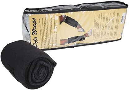 Intrepid International Polo Wraps for Horses Set of 4 Cotton Bandage Wrap, Horse Leg Wraps, Vet Wrap for Horses, Horse Size, Exercise Training Bandage