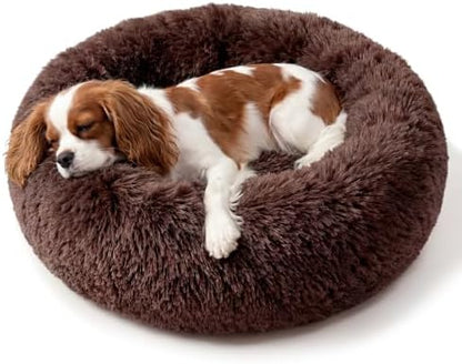 nononfish Comfortable Dog Bed for Small Dogs,Cozy Plush Pet Bed