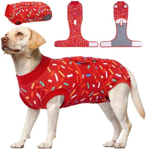 Kuoser Recovery Suit for Dogs After Surgery, Female Dog Onesie for Surgery