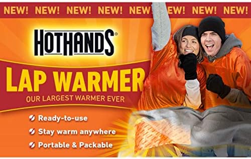 HotHands Lap Warmer, HotHands Largest Warmer 16" X 10" - Up to 8 Hours of Long Lasting Heat - 1 Lap Warmer