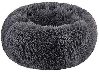 Cat Bed for Indoor Cats,Mini Plush Self Warming Kitten Bed, 20 Inch