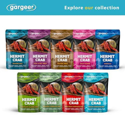 Gargeer 2oz Hermit Ocean Diet. Non-GMO, Premium Ingredients, Made in USA