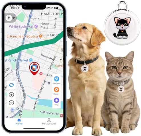 GPS Tracker for Dogs Mini Easy-to-Use Cat GPS Tracker