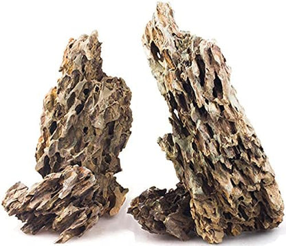 Lifegard Aquatics Aquascaping Dragon Ohko Rock 10 Lb Kit – Decorative Aquarium Rocks, Fish Tanks – 10 Lbs Kits