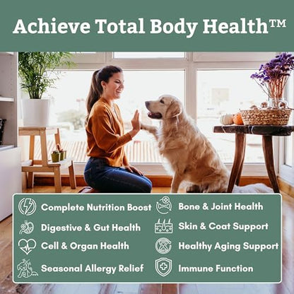 Organic Dog Vitamins, 8 oz, 22 Scoops