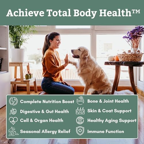 Organic Dog Vitamins, 1 Lb, 45 Scoops