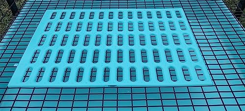 Saguaro Acres Rabbit Cage Resting Mat - Pack of 6 (Teal)