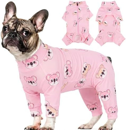 Kuoser Dog Recovery Suit, Anti-Licking Pajamas for Wounds